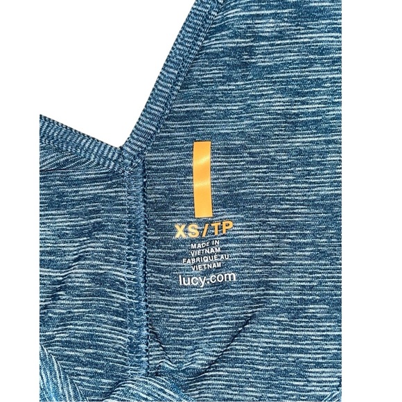 Women’s Lucy Blue Long Sleeve Workout Top - XS - Picture 5 of 9